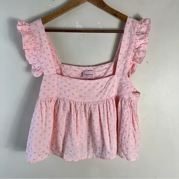 Pink Ruffle Pajama Set - Picture 3 of 16